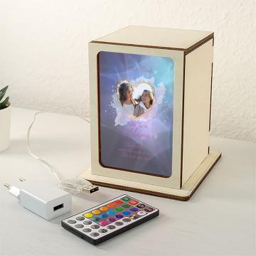 Schnappstern RGB Box Beste Mama Herz Wasserfarben Deko Schnappstern RGB Box Beste Mama Herz Wasserfarben Deko