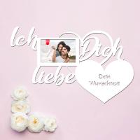 Ich liebe dich Bilderrahmen Geschenke personalisiert Ich liebe dich Bilderrahmen Geschenke personalisiert