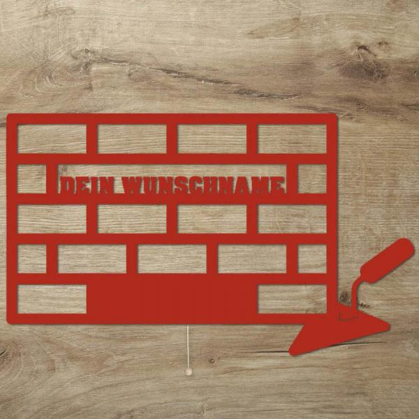 Maurer Deko Licht Geschenk für Männer zum Geburtstag