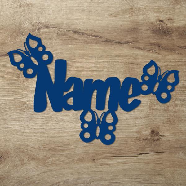 Schmetterling Lampe / Nachtlicht Geschenk für Mädchen Frauen mit Name