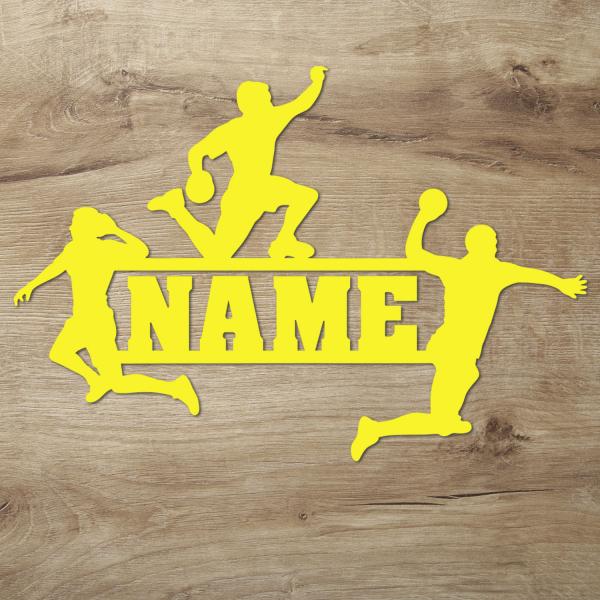 Handball Lampe Allstar V2 mit deinem Namen