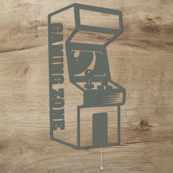 Arcade Gaming Zone Wandlampe Gamer