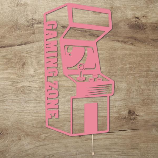 Arcade Gaming Zone Wandlampe Gamer