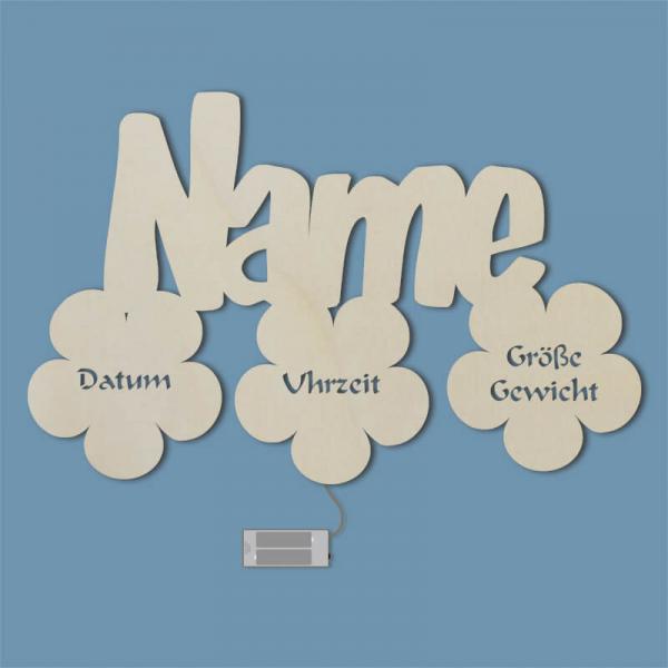 Blumen Geschenk zur Taufe Taufgeschenk