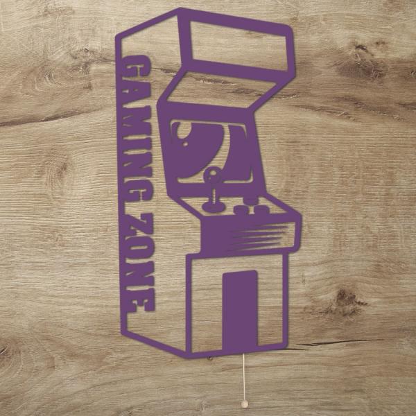 Arcade Gaming Zone Wandlampe Gamer