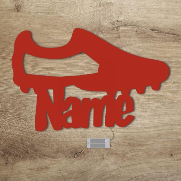 Geschenke für Fußballer Fußballschuh Rot