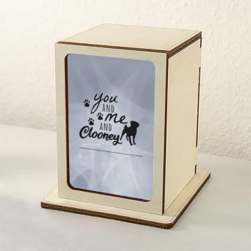 Schnappstern LED Box You And Me And Mops Deko Schnappstern LED Box You And Me And Mops Deko
