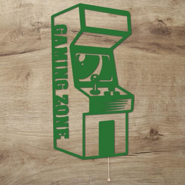 Arcade Gaming Zone Wandlampe Gamer