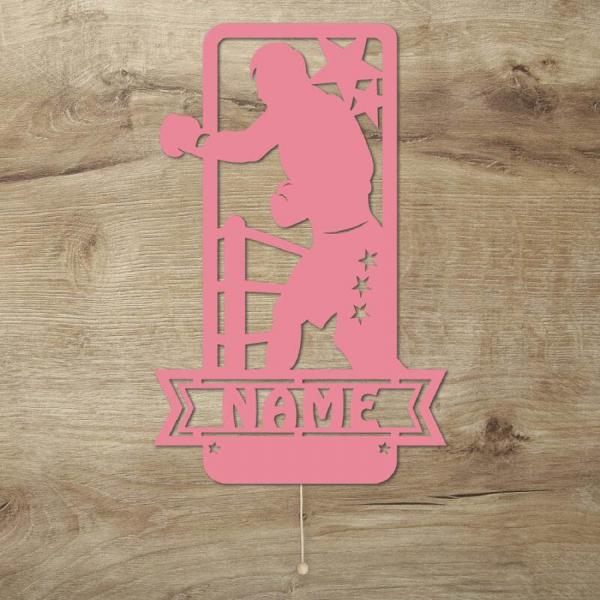 Boxsport Boxer Boxing Geschenke mit Beleuchtung