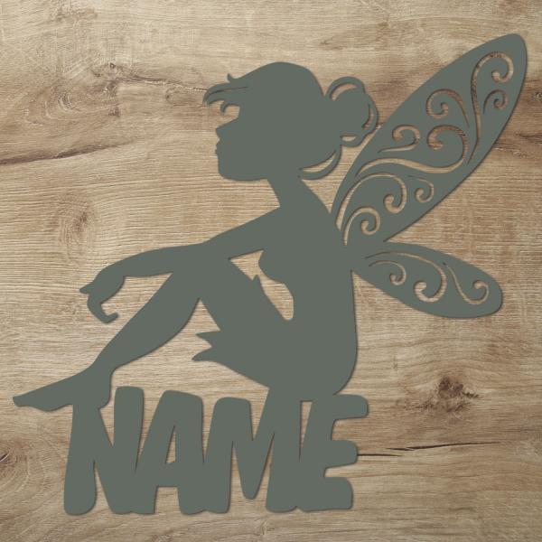 Fernblick Fee Geschenke LED Licht Lampe mit Name