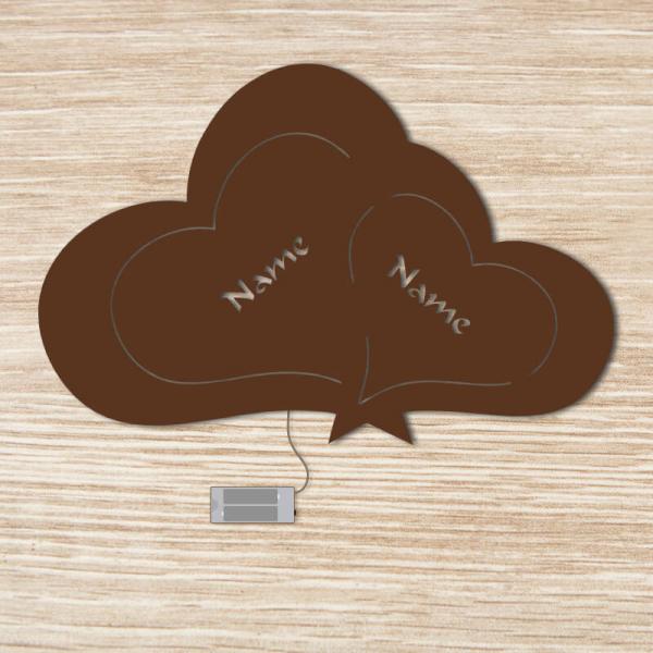 Geschenk für verliebte Braun