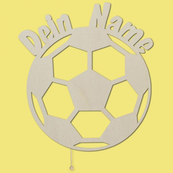 Fußball Nachtlicht Geschenke in Farbe Natur