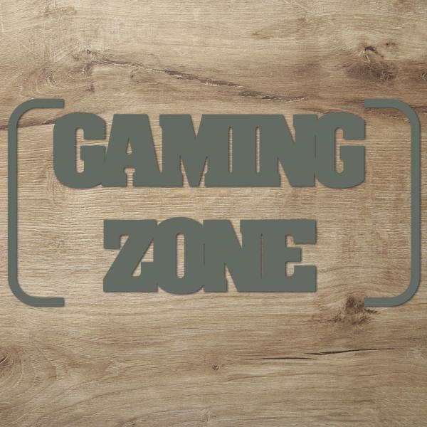 Gaming Zone Wand Deko für Gamer