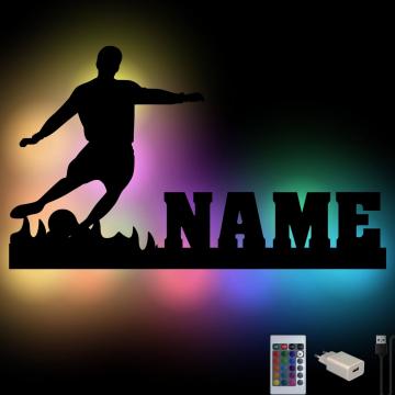 Fussball Farbwechsel USB Lampe Nachtlicht Fussball Farbwechsel USB Lampe Nachtlicht