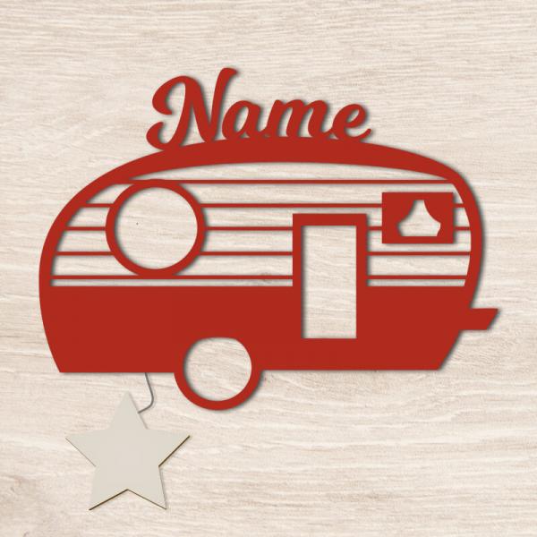 Geschenkidee Camping Wohnwagen Geschenke Rot