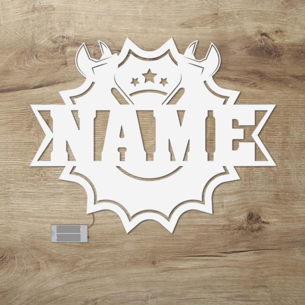 Originelle Heimwerker Medaille LED Geschenke personalisiert