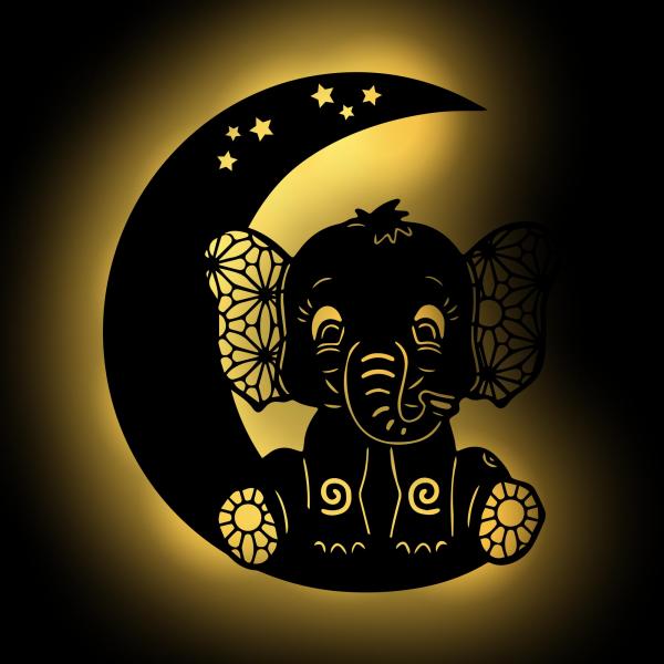Elefant Nachtlicht Schlummerlicht