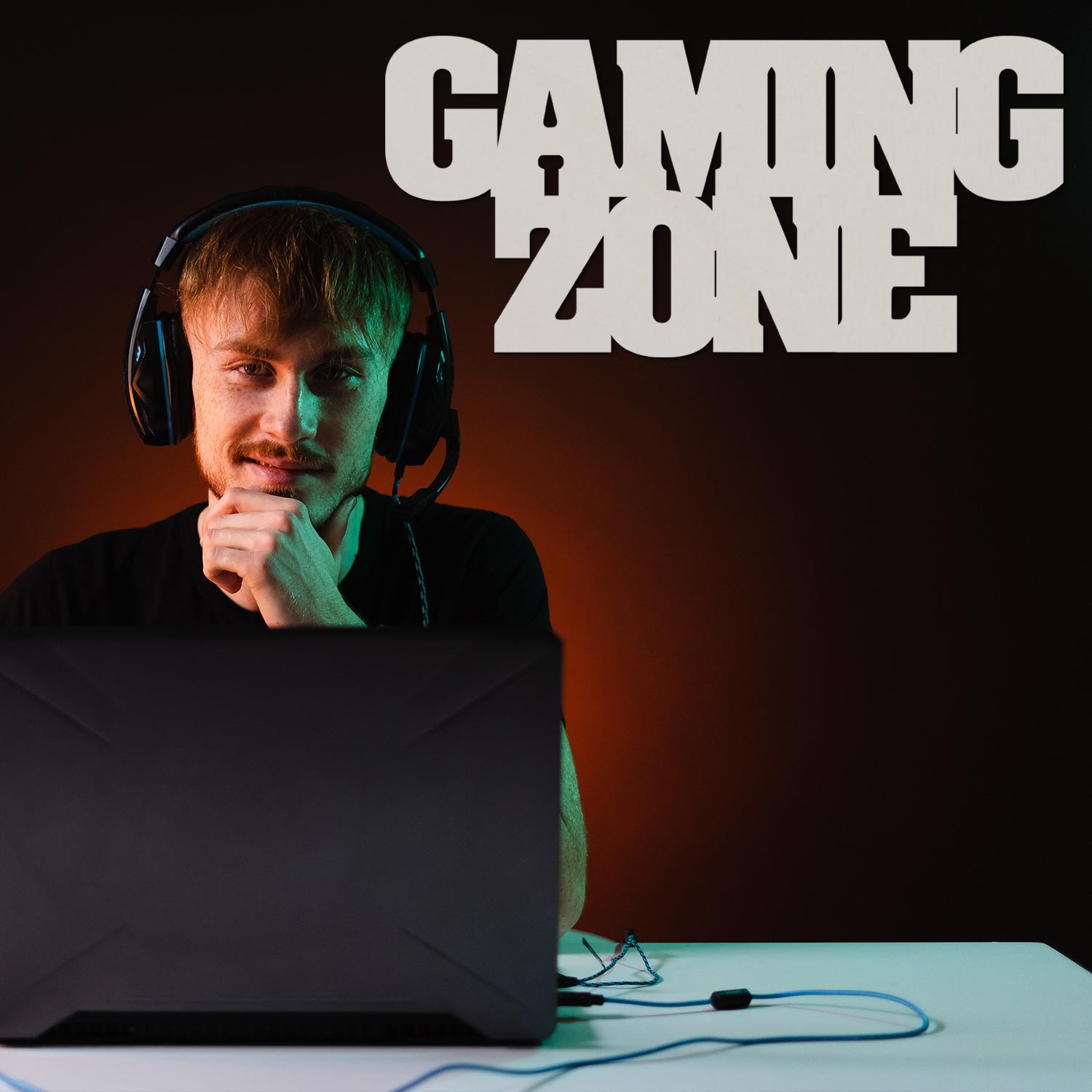 Led Gaming Zone Deko Wand Lampe Geschenke für Jungen Männer Jungs