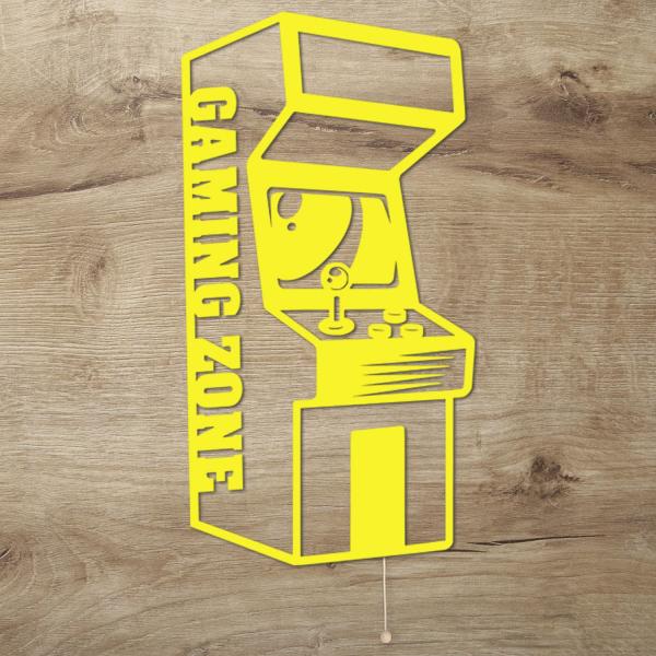 Arcade Gaming Zone Wandlampe Gamer