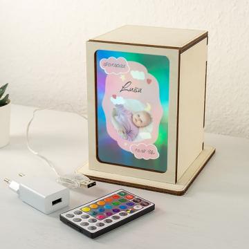 Schnappstern RGB Box Geburt Wolke Mädchen Schnappstern RGB Box Geburt Wolke Mädchen