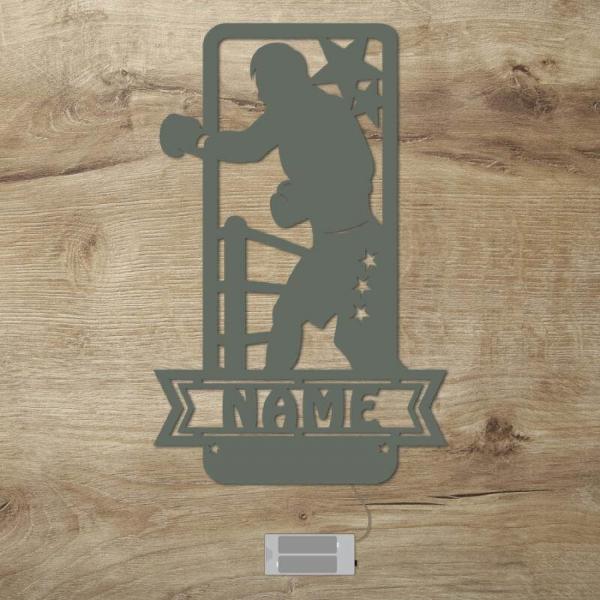 Boxsport Boxer Boxing Geschenke mit Beleuchtung