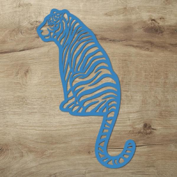 Farbwechsel Tiger Holz Deko Wand Lampe