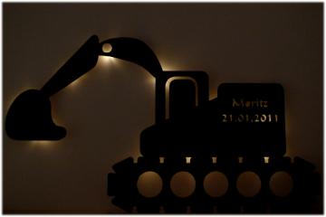 Bagger Licht Nachtlicht Bagger Licht Nachtlicht