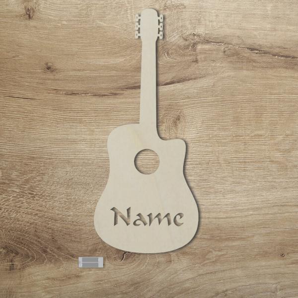 Geschenke für Musiker Gitarre Unbehandelt