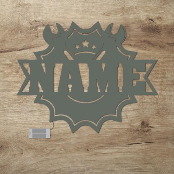 Originelle Heimwerker Medaille LED Geschenke personalisiert
