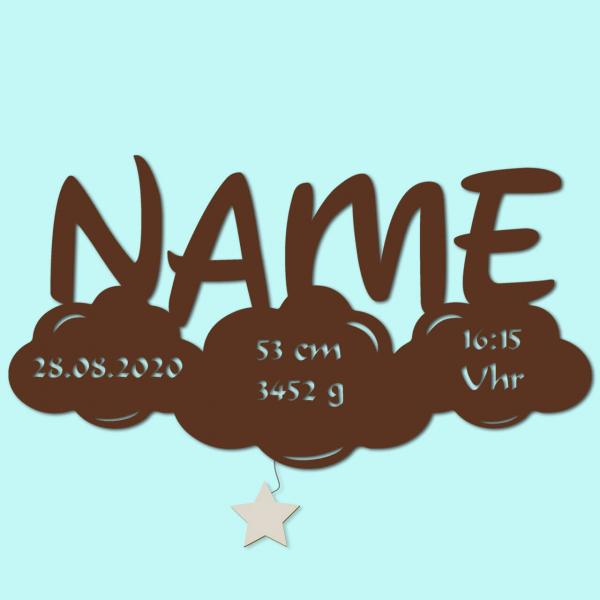 Baby Nachtlicht in der Farbe Braun