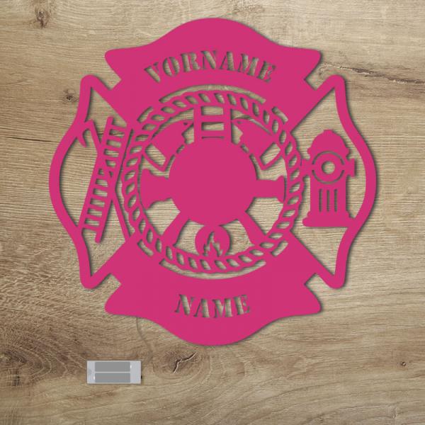 Feuerwehr Geschenk Kinder und Erwachsene Pink