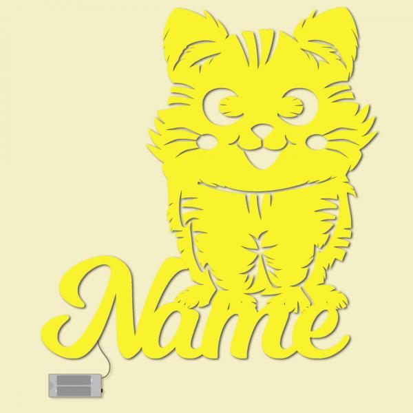 Katze Geschenke in Gelb