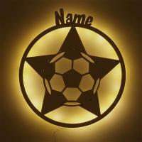 Fußball Lampe Stern Fußball Lampe Stern