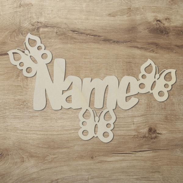Schmetterling Lampe / Nachtlicht Geschenk für Mädchen Frauen mit Name