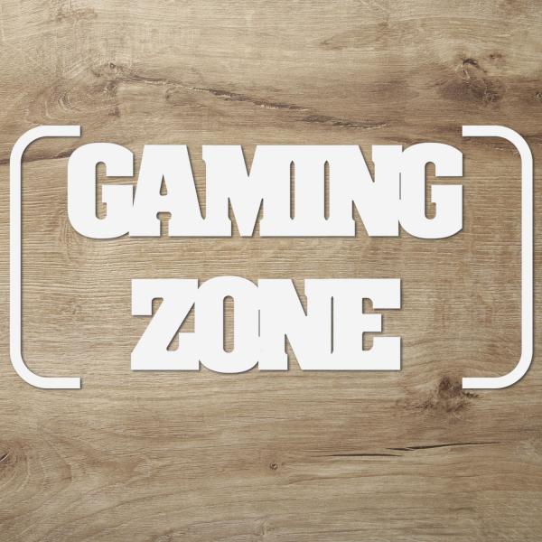 Gaming Zone Wand Deko für Gamer