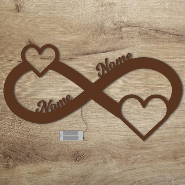 Geschenkidee zur Hochzeit Braun