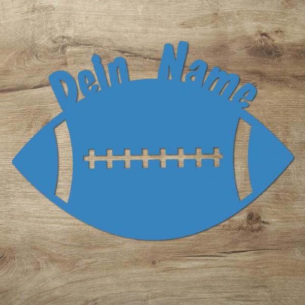 Farbwechsel Football Nachtlicht mit Namen