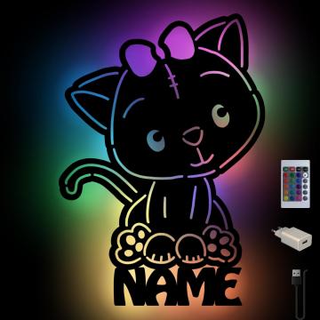 Katze Wanddeko Nachtlicht Lampe Schlummerlicht Katze Wanddeko Nachtlicht Lampe Schlummerlicht