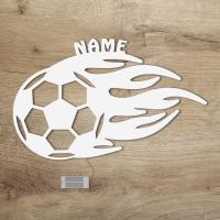 Geschenke für Fußballer Flammen Weiß Geschenke für Fußballer Flammen Weiß
