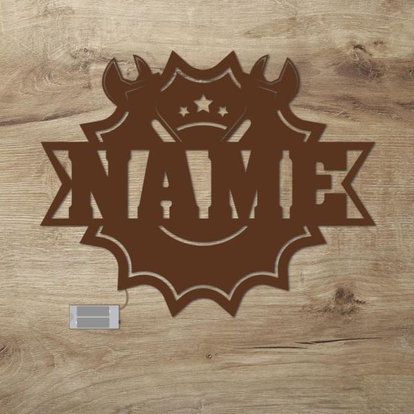 Originelle Heimwerker Medaille LED Geschenke personalisiert