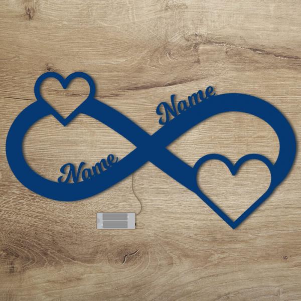 Geschenkidee zur Hochzeit Blau