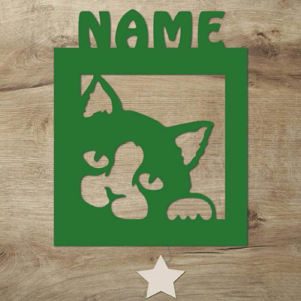 Katze Wand Lampe led Deko Personalisiert