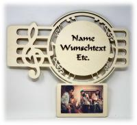 Musiknoten Wand Bilderrahmen Musiker Geschenk mit Name Musiknoten Wand Bilderrahmen Musiker Geschenk mit Name