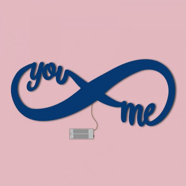 Unendlichkeitszeichen Geschenke für Liebespaare Liebe Blau
