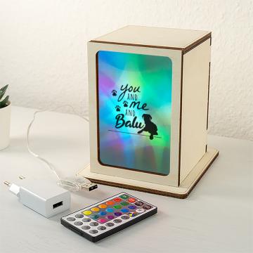 Schnappstern RGB Box You And Me And Dogge Deko Schnappstern RGB Box You And Me And Dogge Deko