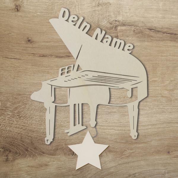 Geschenke für Musiker Klavier Piano LED Unbehandelt