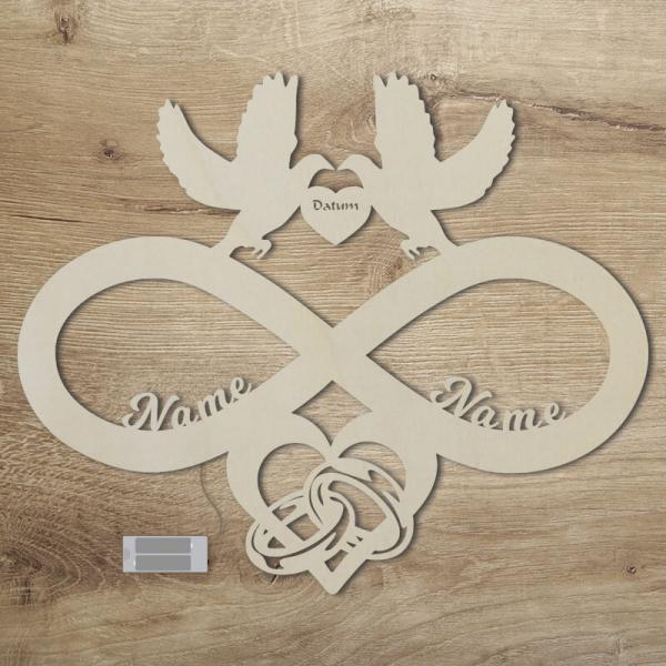 Geschenke zur Hochzeit Tauben Unbehandelt