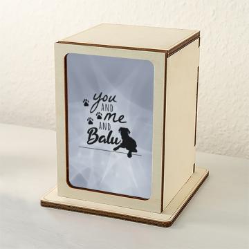 Schnappstern LED Box You And Me And Dogge Deko Schnappstern LED Box You And Me And Dogge Deko