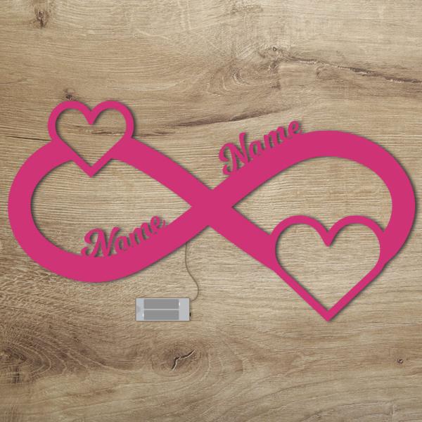 Geschenkidee zur Hochzeit Pink