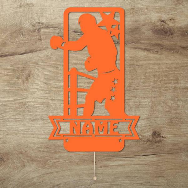 Boxsport Boxer Boxing Geschenke mit Beleuchtung